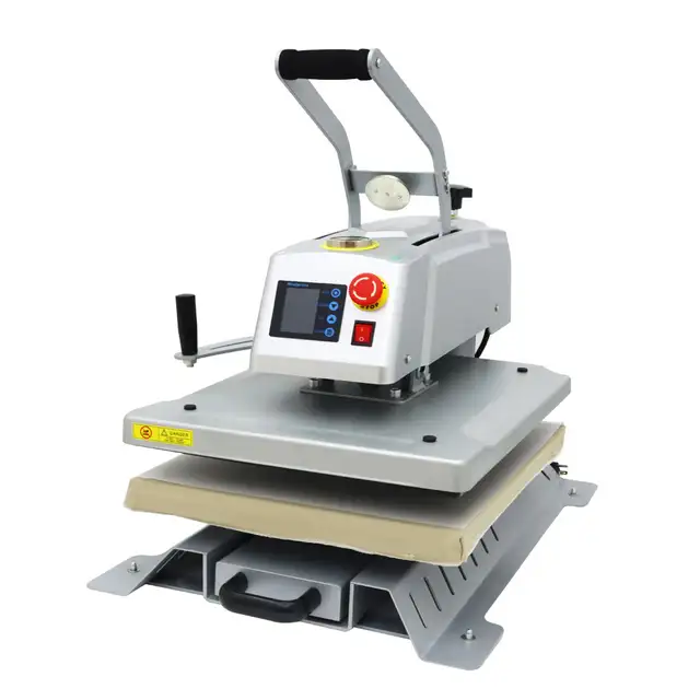 16×20' Swing Magnetic Semi-Auto Heat Press Machine 110V 110110