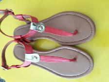 UNE PAIRE DE SANDALES STYLE&CO GR 7 FEM BEIGE ORANGE OR: $10.00 - Photo 2