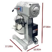 110V 450W Commercial Dough Food Mixer 15L Bakery Blender 029013 - Photo 2
