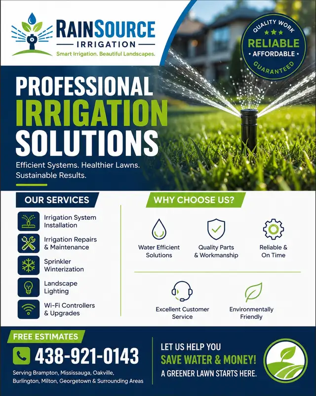 PROFESSIONAL IRRIGATION SYSTEM INSTALLATION & REPAIR