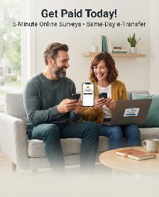 Get Paid Today By E-Transfer!