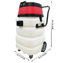 110V 24 Gallon 2-motors Industrial Wet/Dry Vacuum Cleaner 056818 - Photo 4