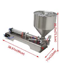 Promotion Fluid Oil Paste Filling Machine 110V 100-1000ml 160400 - Photo 2