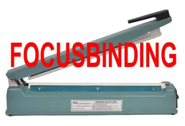 12' 300 mm Metal Hand Impulse Poly Plastic Bag Film Heat Sealer