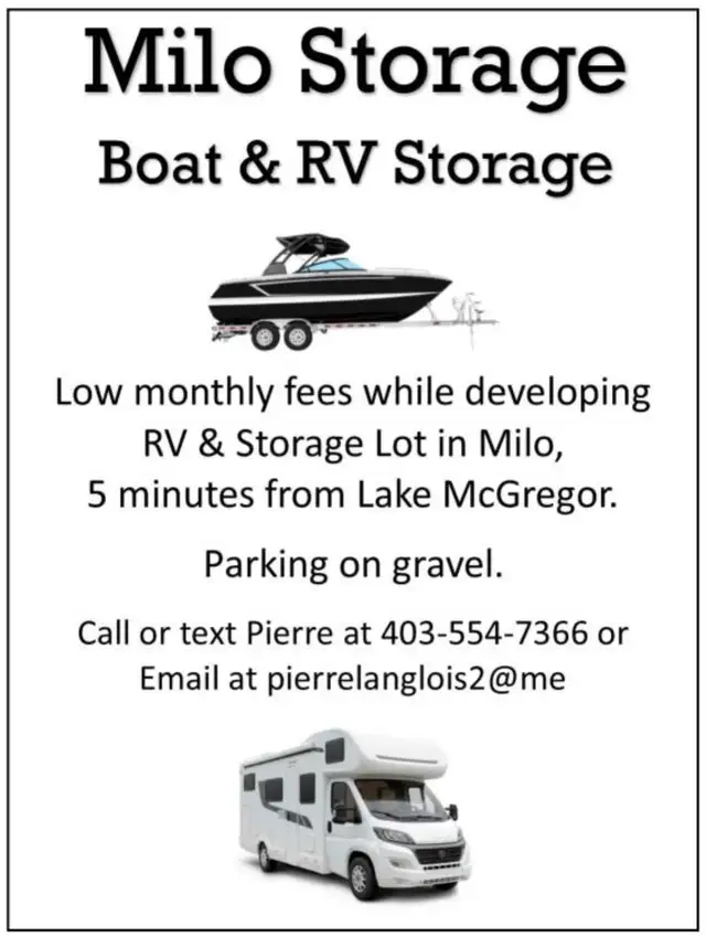 Milo Storage Boat and RV Storage