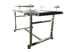 59''x 19.6' Powered Rubber PVC Belt Conveyor Machine110V 230049 - Photo 5