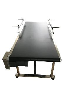 59''x 19.6' Powered Rubber PVC Belt Conveyor Machine110V 230049 - Photo 7