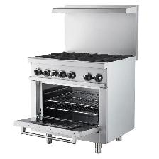 Forno Commercial 36' Gas Range with 6 Burners FCMGR0093-36