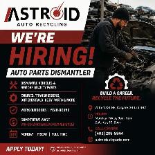 Looking for Dismantler and Inventory Manager