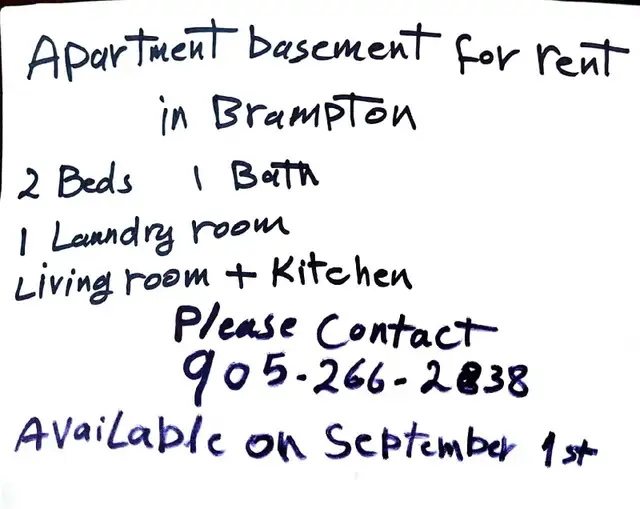 Apartment for rent in Brampton