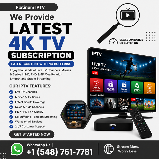 Reliable 4k tv subscription - hd content