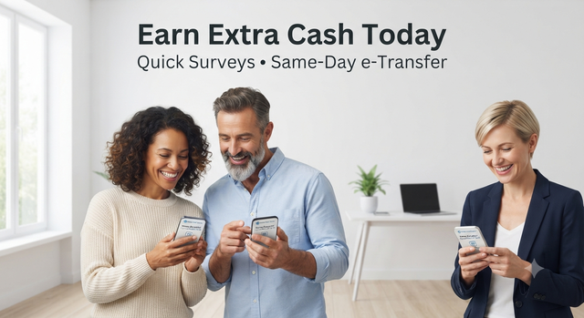 Get Paid By E-Transfer Today!