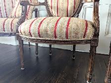 Antique French Louis Arm Chairs - Photo 6