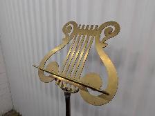 Antique Lyre Music Stand - Photo 3