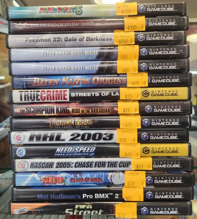 Nintendo Gamecube Games: Mario Party, Pokemon, Zelda...