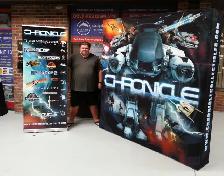 2 DAYS Production Tradeshow 8ft Pop Up Fabric Display   Graphics - Photo 4