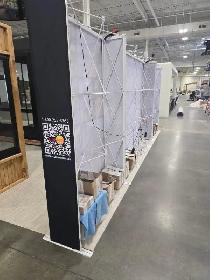 2 DAYS Production Tradeshow 8ft Pop Up Fabric Display   Graphics - Photo 8