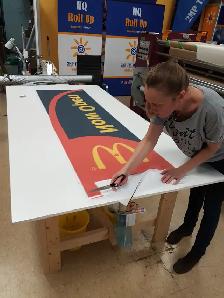 2 DAYS Production Tradeshow 8ft Pop Up Fabric Display   Graphics - Photo 15
