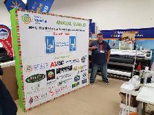 2 DAYS Production Tradeshow 8ft Pop Up Fabric Display   Graphics - Photo 16
