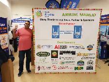 2 DAYS Production Tradeshow 8ft Pop Up Fabric Display   Graphics - Photo 19