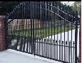Driveway Dual Swing Gates Wrought Iron Metal Gates 10FT to 20FT - Photo 3