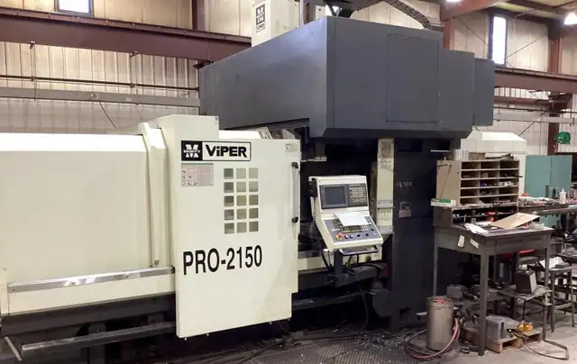 GOT BIG PARTS? HERE'S THE MACHINE Mighty Viper Pro-215AG