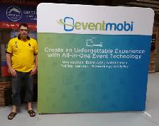 2 DAYS Production: Trade Show Event 10ft Tube Fabric Displays - Photo 11