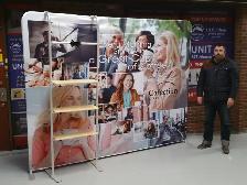 2 DAYS Production: Trade Show Event 10ft Tube Fabric Displays - Photo 12