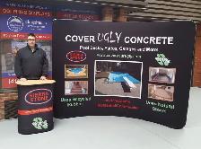 2 DAYS Production: Trade Show Event 10ft Tube Fabric Displays - Photo 13