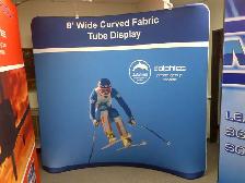 2 DAYS Production: Trade Show Event 10ft Tube Fabric Displays - Photo 16