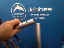 2 DAYS Production: Trade Show Event 10ft Tube Fabric Displays - Photo 19
