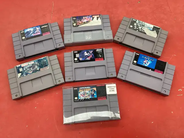 Jeux SuperNintendo
