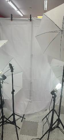 Kit d’éclairage photo / vidéo avec fond blanc | Complet - Photo 4
