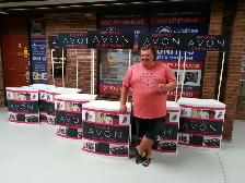 Portable Promo Booth Counter Sampling Table   Custom Graphics - Photo 16
