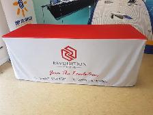 2 DAYS Production: 6ft Custom Dye Sub Printed Table Cover Covers - Photo 5