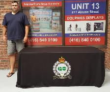 2 DAYS Production: 6ft Custom Dye Sub Printed Table Cover Covers - Photo 11
