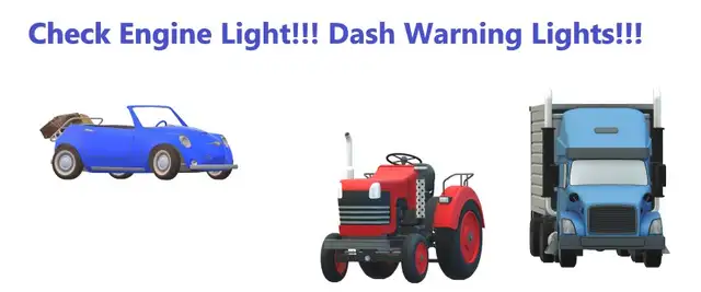 Check Engine Light!! Dash Warning Lights!! Diagnosis