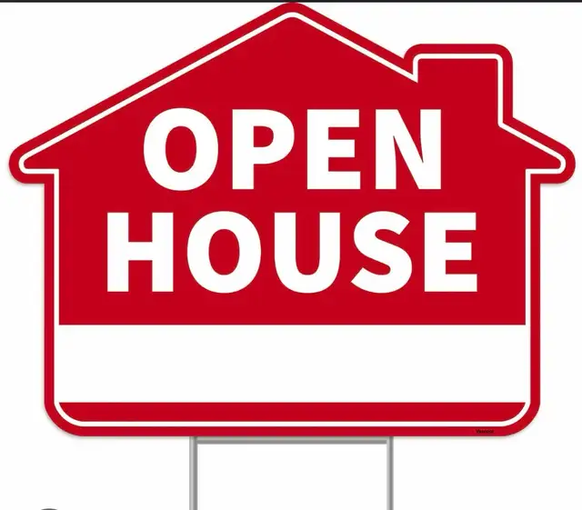 OPEN HOUSE SIGN POST INSTALL