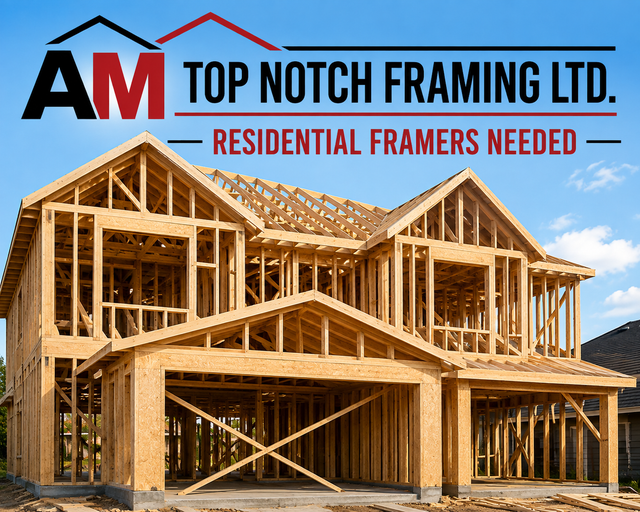 Residential Framers NEEDED!