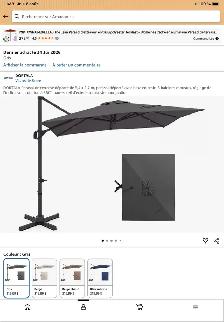 Parasol avec base