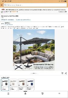 Parasol avec base - Photo 2