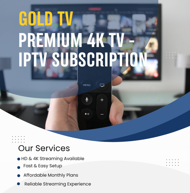 Best 4k and Stable Service in Town