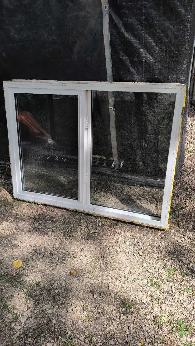 47.5'x35' PVC slider window