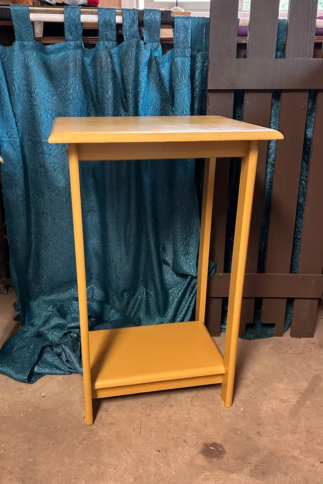 Tall Oak Table