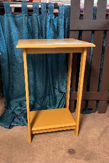 Tall Oak Table