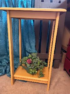 Tall Oak Table - Photo 2