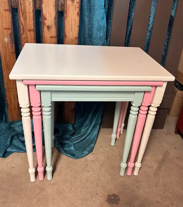 Shades of Ice Cream Nesting Play-Tables