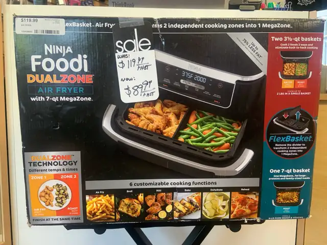 Ninja Dual Zone Air Fryer New