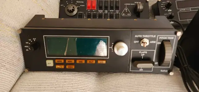 instrument pour  simulateur avion