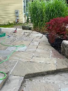 INTERLOCK FLAGSTONE CONCRETE - PROJECT REPAIRS WASH SAND SEALING - Photo 6